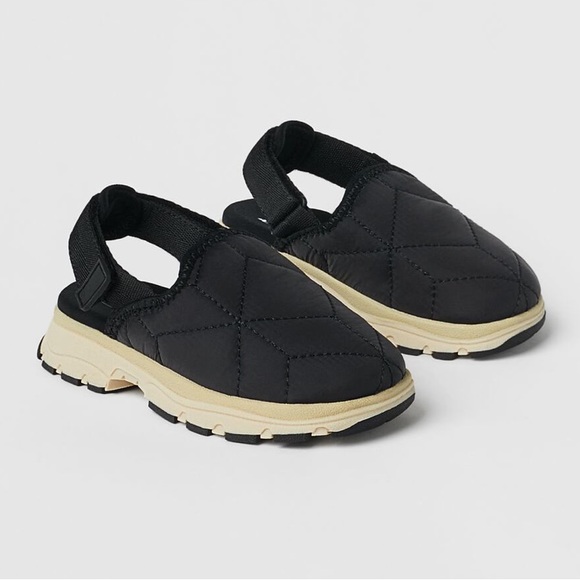 Zara Other - NWT Zara quilted technical clogs
